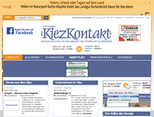 Tablet Screenshot of kiezkontakt.de